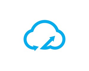 cloud vector logo template