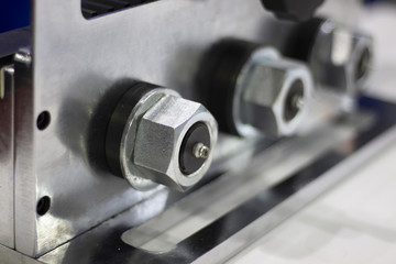 Hexagonal Nut in jig plate