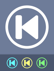 Beginning - Circle Glyph Icons