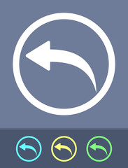 Undo - Circle Glyph Icons