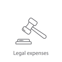 Insurance Law icon. Simple element illustration. Insurance Law symbol design from Insurance collection set. Can be used for web and mobile