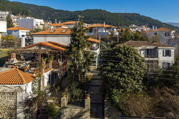 Fototapeta na wymiar Panoramic view of old town of Xanthi, East Macedonia and Thrace, Greece