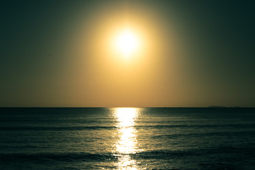 Sunrise at the beach