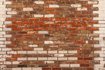 red and white wall texture bricks 