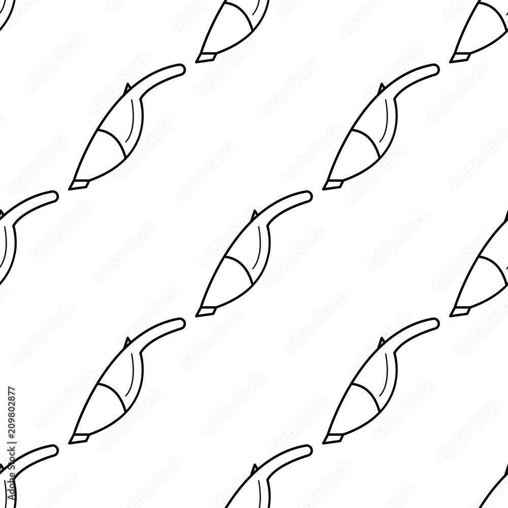 Poster manual vacuum cleaner icon. element of appliances icon for mobile concept and web apps. pattern repe
