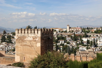 Obraz premium Espanha - Granada/Alhambra/Sierra Nevada