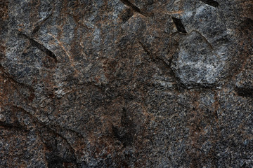 Black stone tile floor texture. Old wall texture abstract natural background.