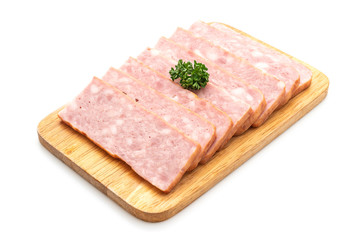 bacon barbecue sliced