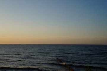 Sonnenuntergang am Strand