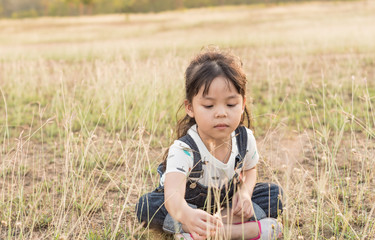 girl in the meadow