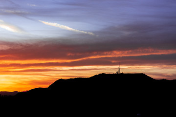 Fototapeta premium Hollywood Sunset 4