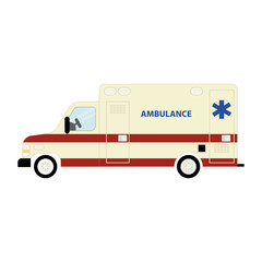 Ambulance bus icon