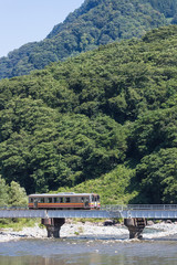 The Oito line , Oito line is a Japan railway which connects Matsumoto Station in Nagano Prefecture