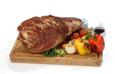 Grilling pork satay, Thai steak on stick roasted pork grilling with grill bread