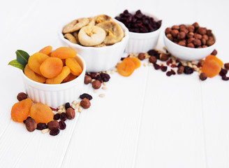 Mixed dried fruits