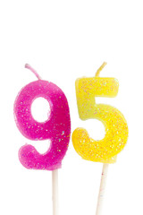 Birthday candles number