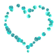 Modern background with bubbles. Cute Pattern for Postcard, Print, Banner or Poster. Vector Texture in Trendy Style