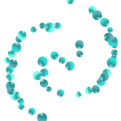 Modern background with bubbles. Cute Pattern for Postcard, Print, Banner or Poster. Vector Texture in Trendy Style