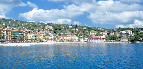 Santa Margherita Ligure an der Italienischen Riviera nahe Portofino,Ligurien,Italien