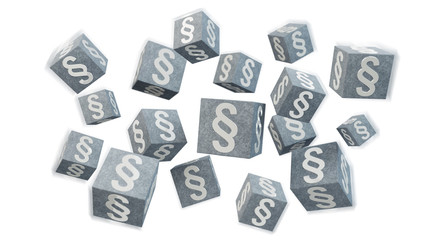 3D rendering law cubes