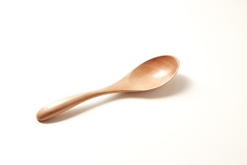 rustic natural wood spoon