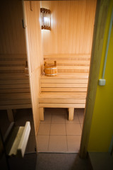 sauna and steam room