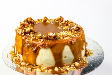  Cake decoration. Sweet food. Piping cake.