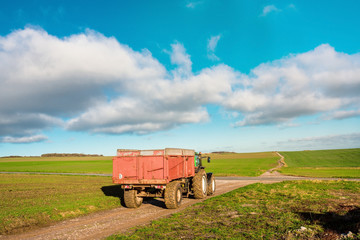 agriculteur au travail