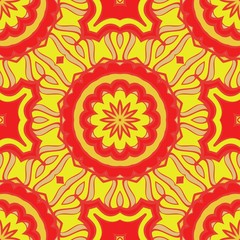 Seamless lace floral background. decorative texture for wallpaper, invitation. Vector illustration.