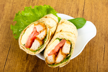 Chicken bread roll