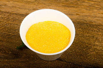 Raw polenta