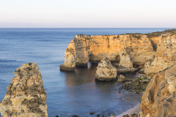 Camilo beach in Algarve Portugal