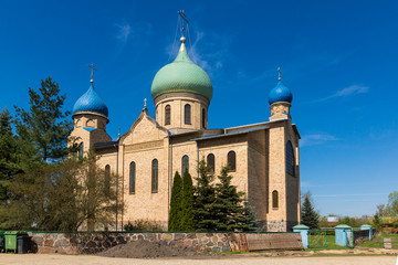 Orthodox church of the Dormition of the Virgin Mary in Czyze, Podlaskie, Poland