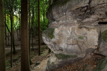 Rock Reliefs near Kopicuv statek © Jiri Castka
