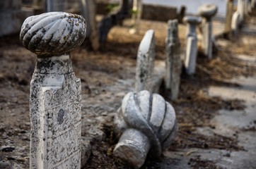 Cmentarz muzułmański w Rodos (Grecja) © Andrzej