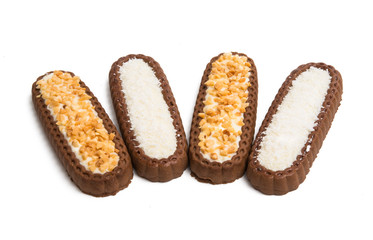 nut cookie isolated