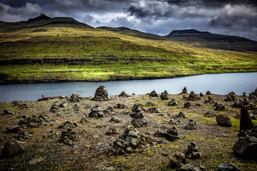 Fototapeta premium faroe island view