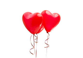 Obraz na płótnie Canvas balloon heart isolated