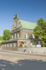 Poland, Upper Silesia, Gliwice, Holy Cross Church