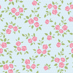 Seamless   background  with roses