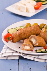 Bifteki greek meatballs.