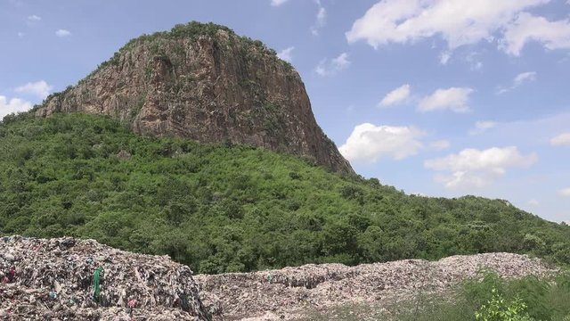 garbage mountain
