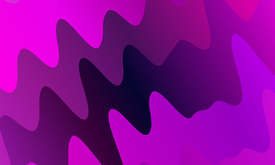 Vibrant gradient. Colorful geometric background. Wavy pattern. Fluid shapes composition. Minimal design. Vector illustration