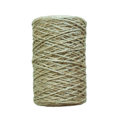 tjute twine isolated on white background