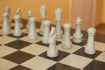 Chess on a chessboard