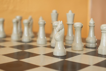 Chess on a chessboard