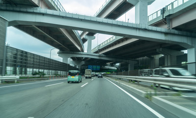 Cars on roads, Japan