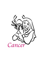 the Cancer woman