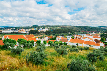 Landscape of Constancia. Santarem, Ribatejo, Portugal