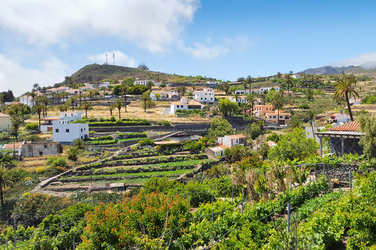 imada village in la gomera island